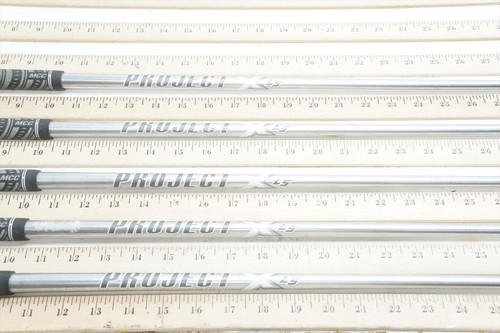 Project X LS Low-Spin 6.0 120g 35.25"-37.5" 5pc Iron Shaft Set .355 1254571 Project X LS Low-Spin 6.0 120g 35.25"-37.5" 5pc Iron Shaft Set .355 1254571