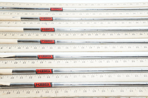 KBS Tour 130 X-Stiff 33"-36.25" 7pc Iron Shaft Set Pulls .355 1255085 KBS Tour 130 X-Stiff 33"-36.25" 7pc Iron Shaft Set Pulls .355 1255085
