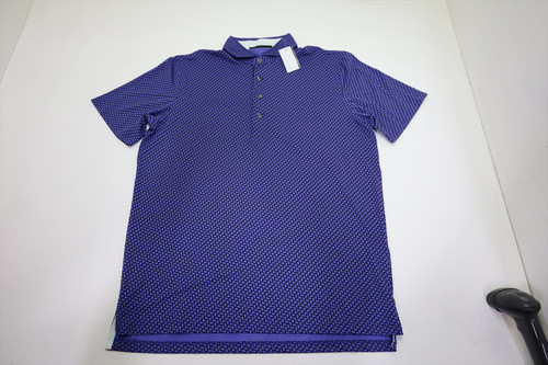 Greyson Dances with Wolves Polo Mens Size Medium Kingfisher 1056B 01270622 New Greyson Dances with Wolves Polo Mens Size Medium Kingfisher 1056B 01270622 New