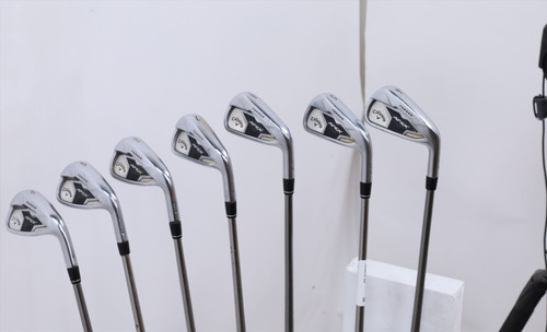 Callaway Apex 19 Iron Set 4-Pw Stiff Catalyst 100 Graphite 12538477 Good Callaway Apex 19 Iron Set 4-Pw Stiff Catalyst 100 Graphite 12538477 Good