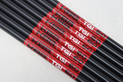 Uncut KBS Tgi Tour Graphite 60g Regular 41" 8pc Iron Shaft Set PULLS .370 PLL Uncut KBS Tgi Tour Graphite 60g Regular 41" 8pc Iron Shaft Set PULLS .370 PLL