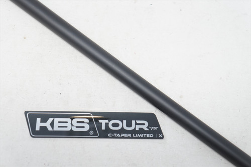 Uncut KBS Tour C-Taper Limited Black 130 X-STIFF 37.5" Wedge / 9 Iron Shaft PULL Uncut KBS Tour C-Taper Limited Black 130 X-STIFF 37.5" Wedge / 9 Iron Shaft PULL