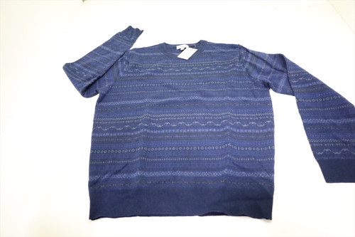 Peter Millar 70% Merino Wool/30% Cashmere Sweater Mens Medium Navy 1061H