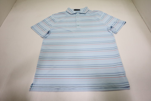 G/Fore Golf STRIPE Polo Mens Size Medium LIGHT BLUE Regular 1057E New 01309263 G/Fore Golf STRIPE Polo Mens Size Medium LIGHT BLUE Regular 1057E New 01309263