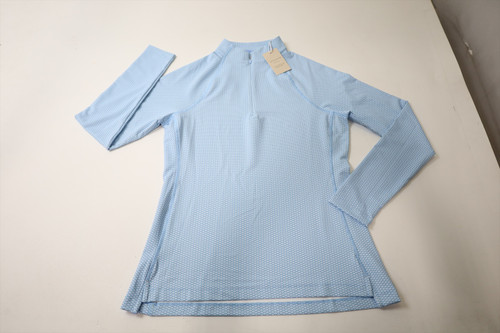 Peter Millar 1/4 Zip Pullover Womens Size Small Cottage Blue 1045D New 01304826 Peter Millar 1/4 Zip Pullover Womens Size Small Cottage Blue 1045D New 01304826