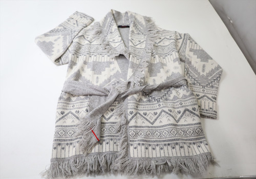 Greyson 70% Wool/30% Cashmere Sweater Womens Small Grey V-Neck 1054G 01309357 Greyson 70% Wool/30% Cashmere Sweater Womens Small Grey V-Neck 1054G 01309357