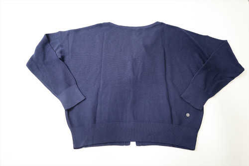 Peter Millar Milla Button Back Cardigan Sweater Womens Small NAV Crewneck 1054G Peter Millar Milla Button Back Cardigan Sweater Womens Small NAV Crewneck 1054G