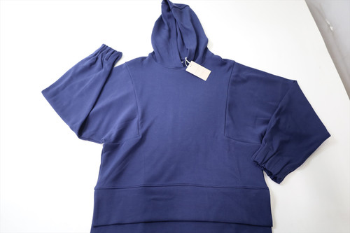 Peter Millar Flora Knit Mélange Hoodie Pullover Womens Small Navy 1045D 01304815 Peter Millar Flora Knit Mélange Hoodie Pullover Womens Small Navy 1045D 01304815