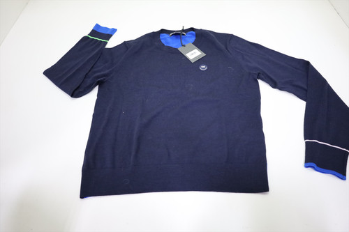 G/Fore HAPPY G'S MERINO WOOL Sweater Womens Small TWLT Crewneck 1048G 01309830 G/Fore HAPPY G'S MERINO WOOL Sweater Womens Small TWLT Crewneck 1048G 01309830