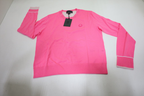 G/Fore HAPPY G'S MERINO WOOL Sweater Womens Small KOP Crewneck 1048G 01309831 G/Fore HAPPY G'S MERINO WOOL Sweater Womens Small KOP Crewneck 1048G 01309831
