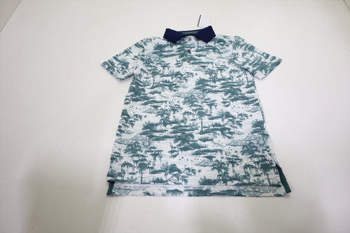 Greyson Youth Mystic Marsh Toile Polo Boys Size Medium Marsh 1058D New 01309515 Greyson Youth Mystic Marsh Toile Polo Boys Size Medium Marsh 1058D New 01309515