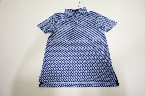 Greyson Youth Poison Pine Polo Boys Size Medium Delphinium 1058D New 01309526 Greyson Youth Poison Pine Polo Boys Size Medium Delphinium 1058D New 01309526