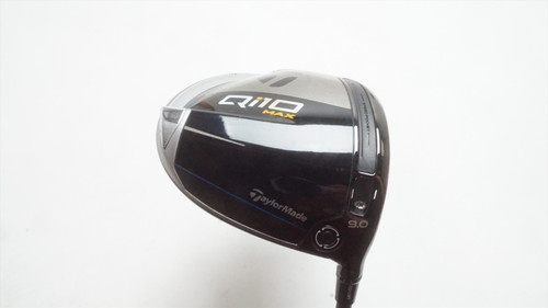 Taylormade Qi10 Max 9° Driver Extra Stiff Flex Hzrdus Yellow 63G Good Taylormade Qi10 Max 9° Driver Extra Stiff Flex Hzrdus Yellow 63G Good