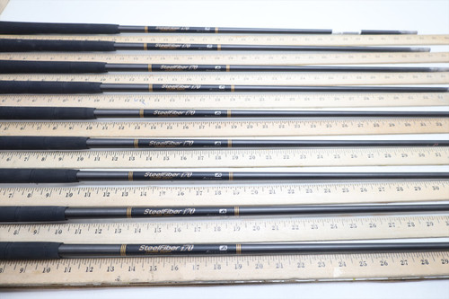 Aerotech Steelfiber Priv Reserv I70 Regular 33.75-37.5" Iron Shaft Set .370 1205 Aerotech Steelfiber Priv Reserv I70 Regular 33.75-37.5" Iron Shaft Set .370 1205