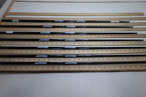 Accra Iseries 80I 80g Variable 34"-37" Iron Shaft Set .370 1203