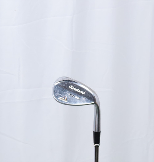 Cleveland Cg15 Satin Chrome Wedge 56°- Wedge Stock Stl 1254447 Good Cleveland Cg15 Satin Chrome Wedge 56°- Wedge Stock Stl 1254447 Good