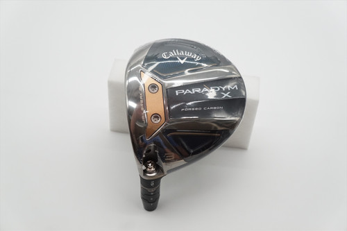 New LH Callaway Paradym X 15* #3 Fairway Wood Club Head Only W/Adapter 1237275 New LH Callaway Paradym X 15* #3 Fairway Wood Club Head Only W/Adapter 1237275
