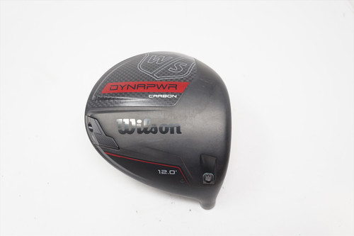 Wilson Dynapower Carbon 12* Driver Club Head Only 1311644 Wilson Dynapower Carbon 12* Driver Club Head Only 1311644