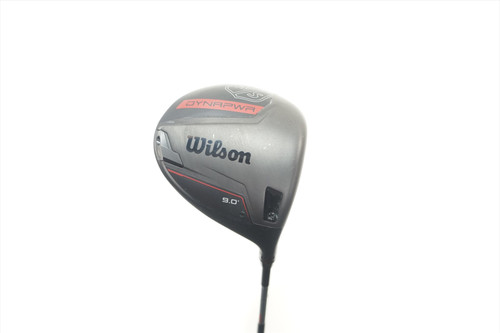 Wilson Dynapower Titanium 9° Driver Regular Flex Hzrdus Rdx Smoke Black 60G Good Wilson Dynapower Titanium 9° Driver Regular Flex Hzrdus Rdx Smoke Black 60G Good