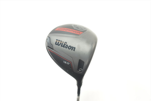 Wilson Dynapower Titanium 13° Driver Senior Hzrdus Rdx Smoke Red 50G 5.0 Good Wilson Dynapower Titanium 13° Driver Senior Hzrdus Rdx Smoke Red 50G 5.0 Good