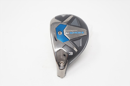 LH Callaway Paradym Ai Smoke 18* #3 Hybrid Club Head Only VERY GOOD Cond 3-5-B LH Callaway Paradym Ai Smoke 18* #3 Hybrid Club Head Only VERY GOOD Cond 3-5-B