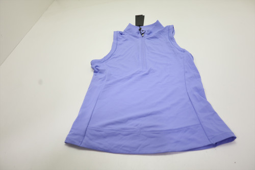 Greyson Sleeveless Halley Quarter Zip Polo Womens Size Small IZ 980B 1258216 New Greyson Sleeveless Halley Quarter Zip Polo Womens Size Small IZ 980B 1258216 New