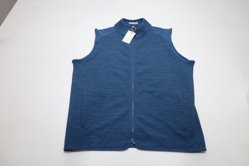 Peter Millar Golf Full Zip Vest Mens Size Medium BLHZE Regular INV12548123 Peter Millar Golf Full Zip Vest Mens Size Medium BLHZE Regular INV12548123