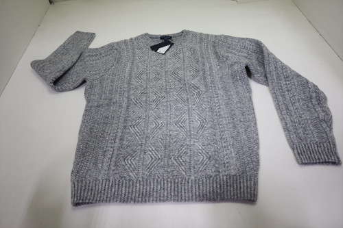 Peter Millar Golf 75 Wool Sweater Mens Size Medium GALE GREY V-Neck INV12552415