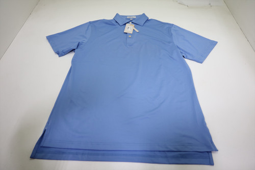 Peter Millar Golf Solid Polo Mens Size Medium ETIDE 978G New 01309983 Peter Millar Golf Solid Polo Mens Size Medium ETIDE 978G New 01309983