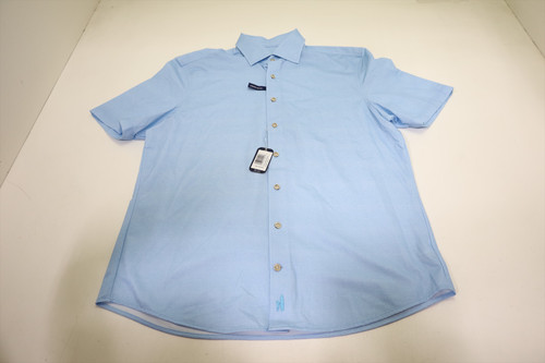 Johnnie-O Golf Solid Button Down Mens Size Medium TARRON 976F New 01310287 Johnnie-O Golf Solid Button Down Mens Size Medium TARRON 976F New 01310287