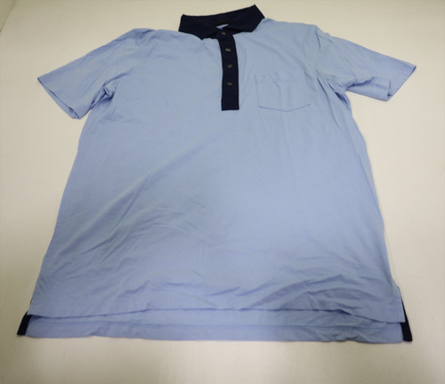 Greyson Golf Solid Polo Mens Size Medium Light Blue Regular 968F New 01310814 Greyson Golf Solid Polo Mens Size Medium Light Blue Regular 968F New 01310814