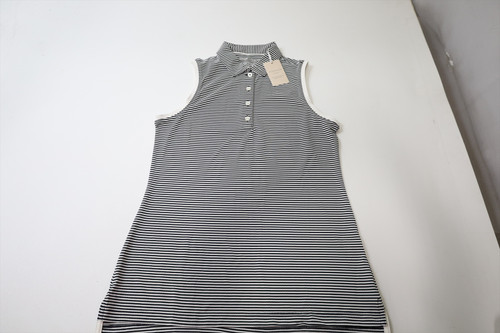 Peter Millar Golf Solid Polo Womens Size Small BK/IV 971D New 01310540 Peter Millar Golf Solid Polo Womens Size Small BK/IV 971D New 01310540