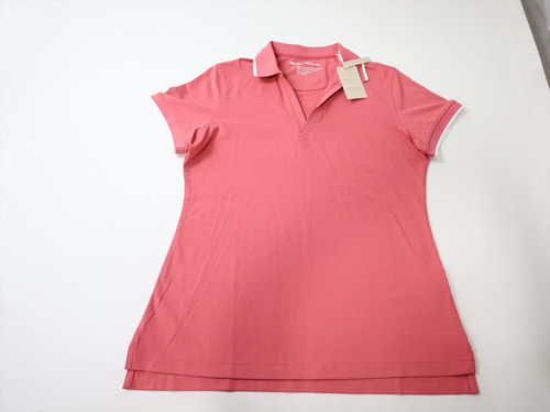 Peter Millar Golf Solid Polo Womens Size Small CR/WT 971D New 01310549 Peter Millar Golf Solid Polo Womens Size Small CR/WT 971D New 01310549