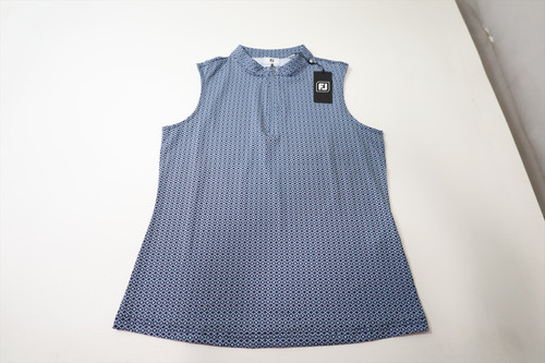 FootJoy SLVS P 1/4 Zip Polo Womens Size Small Navy/White/EMRLD 971D New 01310539 FootJoy SLVS P 1/4 Zip Polo Womens Size Small Navy/White/EMRLD 971D New 01310539