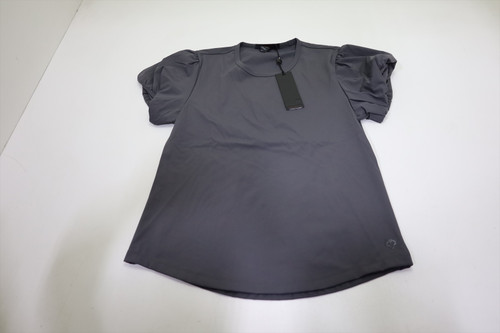 Greyson Golf Haelyn Top Polo Womens Size Small Anthracite 975J New 01310156