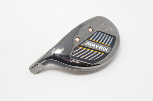 Callaway Mavrik Max 19* #3 Hybrid Club Head Only .370 1072087 Lefty Lh Callaway Mavrik Max 19* #3 Hybrid Club Head Only .370 1072087 Lefty Lh