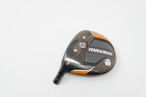 Callaway Mavrik Sub Zero 15* Fairway Wood Club Head Only .338 1072083 Lefty Lh Callaway Mavrik Sub Zero 15* Fairway Wood Club Head Only .338 1072083 Lefty Lh