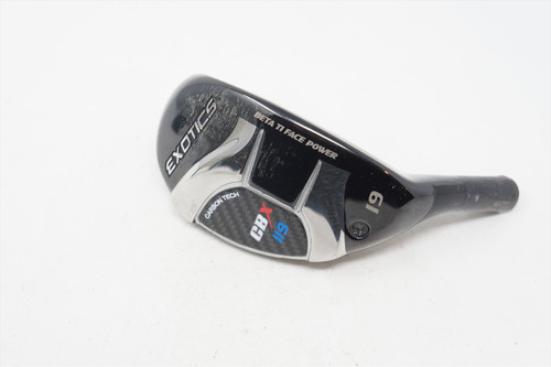 Tour Edge Exotics Cbx 119 19* #3 Hybrid Club Head Only .370 1078677 Tour Edge Exotics Cbx 119 19* #3 Hybrid Club Head Only .370 1078677