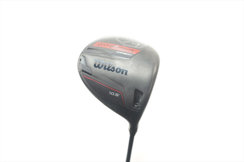 Wilson Dynapower Carbon 10.5° Driver Stiff Flex Hzrdus Rdx Smoke Red 50G Good Wilson Dynapower Carbon 10.5° Driver Stiff Flex Hzrdus Rdx Smoke Red 50G Good