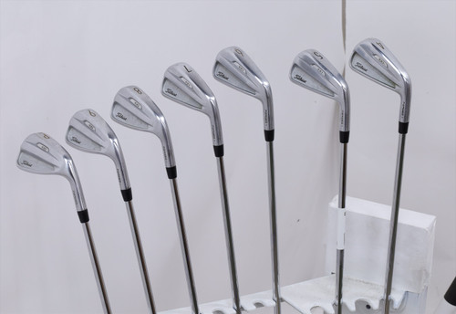 Titleist T100 2021 Iron Set 4-Pw Stiff Flex No Label Steel 12605577 Good Titleist T100 2021 Iron Set 4-Pw Stiff Flex No Label Steel 12605577 Good