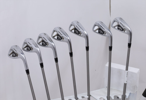 Callaway Apex 21 Iron Set 5-Pw, Aw Senior Flex Steelfiber Fc90 12612262 Good Callaway Apex 21 Iron Set 5-Pw, Aw Senior Flex Steelfiber Fc90 12612262 Good