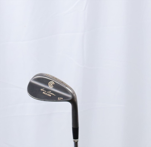 Cleveland 588 Black Melonite Wedge 57°- Stiff Stock Stl 1256383 Good Cleveland 588 Black Melonite Wedge 57°- Stiff Stock Stl 1256383 Good