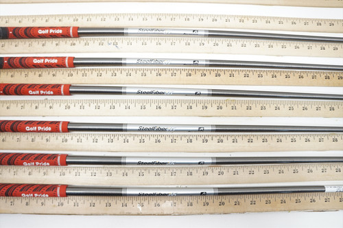 Aerotech Steelfiber I95 95g Regular 34.25"-37" 6P Iron Shaft Set Pulls .370 1923 Aerotech Steelfiber I95 95g Regular 34.25"-37" 6P Iron Shaft Set Pulls .370 1923