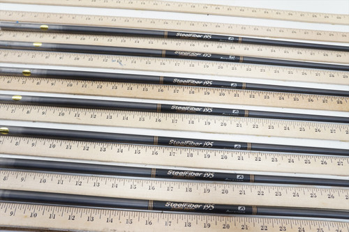 Aerotech Steelfiber Priv Res i95 Reg. 36.75"-39.5" 7p Iron Shaft Set Pulls .370 Aerotech Steelfiber Priv Res i95 Reg. 36.75"-39.5" 7p Iron Shaft Set Pulls .370