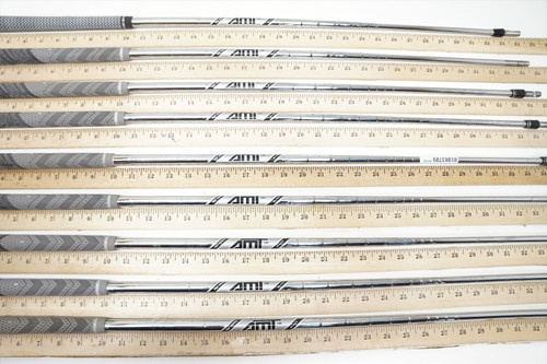 True Temper Dyn Gold Amt Black S300 34.25-38" 9pc. Iron Shaft Set Pulls .355 True Temper Dyn Gold Amt Black S300 34.25-38" 9pc. Iron Shaft Set Pulls .355