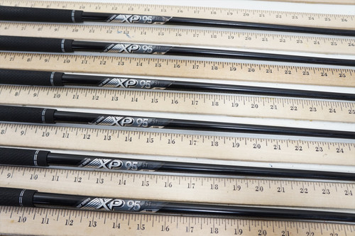 True Temper Dyn Gold Xp 95 Black S300 34.75"-37.75" 6P Iron Shaft Set Pulls .370 True Temper Dyn Gold Xp 95 Black S300 34.75"-37.75" 6P Iron Shaft Set Pulls .370