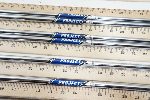 Project X Rifle 7.0 130g X-STIFF 34.25"-36.5" 6pc Iron Shaft Set Pulls 1037723 Project X Rifle 7.0 130g X-STIFF 34.25"-36.5" 6pc Iron Shaft Set Pulls 1037723