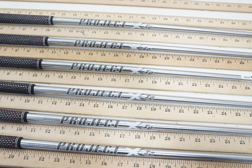 Project X Io 115 6.5 115g X-STIFF 34.25"-36.75" 6p Iron Shaft Set Pulls 1038419 Project X Io 115 6.5 115g X-STIFF 34.25"-36.75" 6p Iron Shaft Set Pulls 1038419