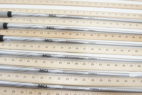 Fujikura Mci 100g Stiff 35"-37.25" 6pc. Iron Shaft Set Pulls .370 1031014 Fujikura Mci 100g Stiff 35"-37.25" 6pc. Iron Shaft Set Pulls .370 1031014