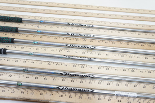 Mitsubishi Diamana Thump 115 115G X-STIFF 35"-37.25" 6pc Iron Shaft Set 1035216 Mitsubishi Diamana Thump 115 115G X-STIFF 35"-37.25" 6pc Iron Shaft Set 1035216